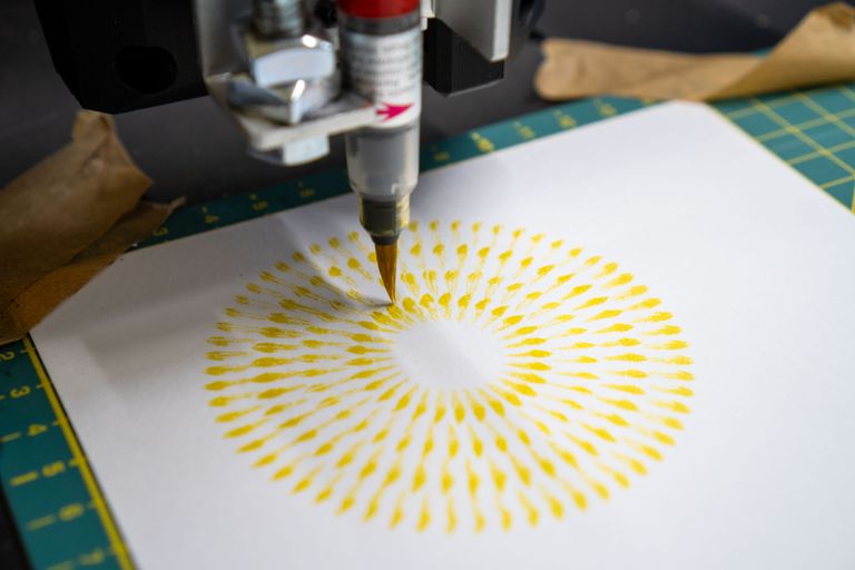 Artwork from project The Drawing Machine